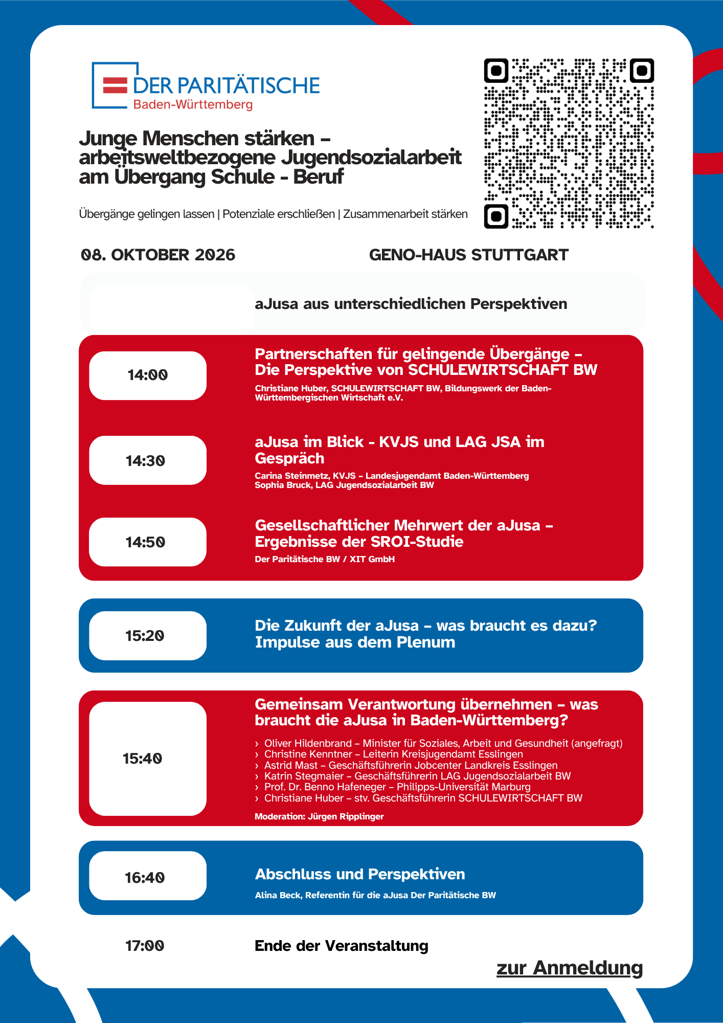 Programm des Fachtages 2