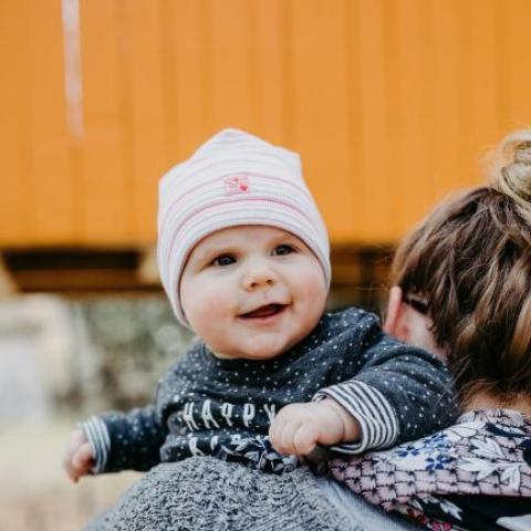 Pflegemutter und Pflegekind