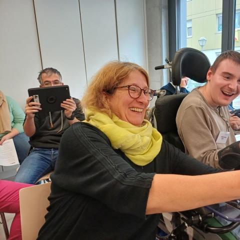 erste Versuche mit dem Tablet