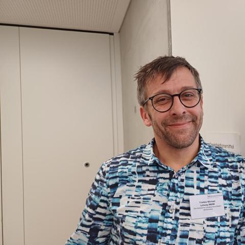 ein zufriedener Projektleiter