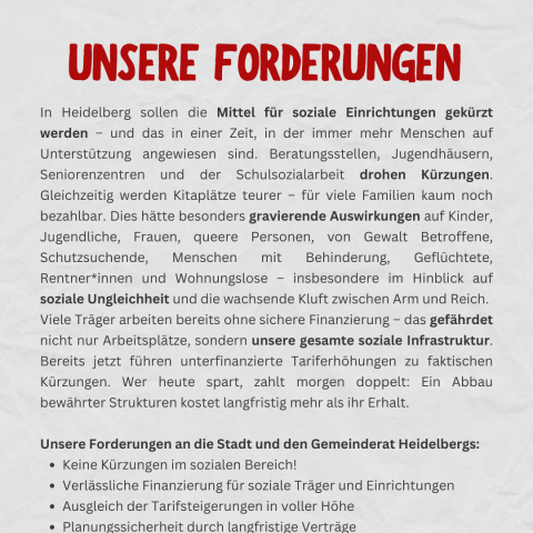 Forderungen