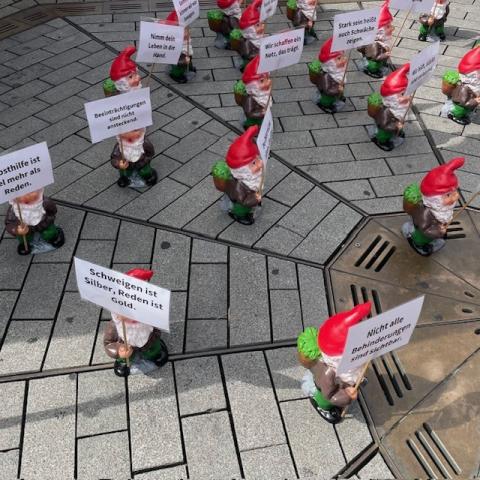 Aktionstag Selbsthilfe - Zwerge