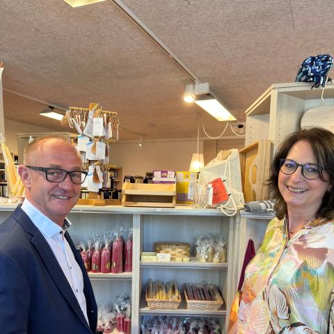 Petra Bittinger und Ulf Hartmann in Weckelweiler