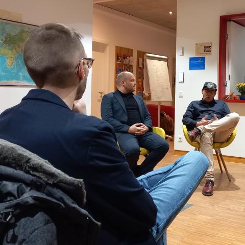 Sebastian Niklasch und Thorsten Neumann, Bereichsleitungen des Hauses Maria Veen