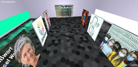Lobbybild der virtuellen Ausstellung