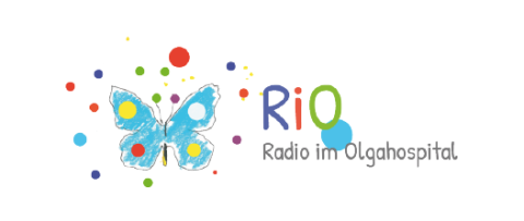Radio RiO Logo: ein bunter Schmetterling