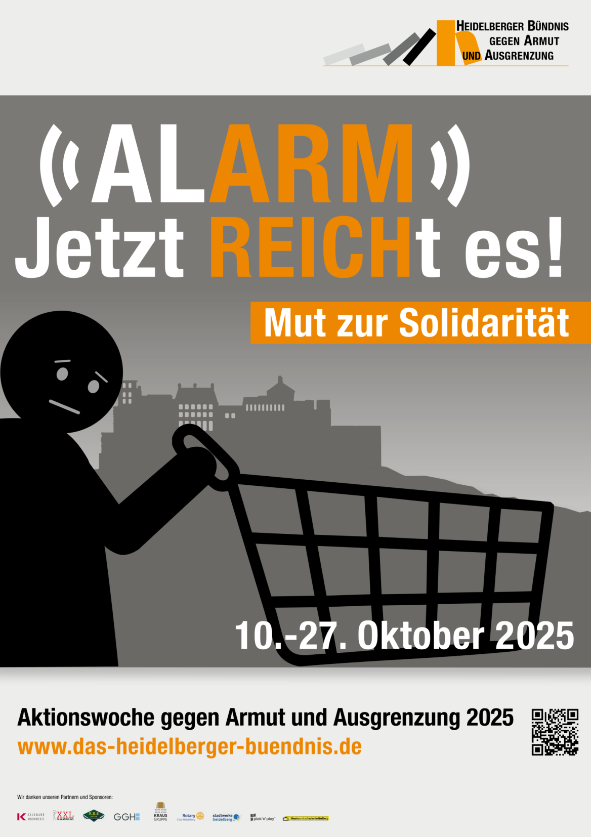 ALARM - Jetzt REICHt es! Mut zur Solidarität