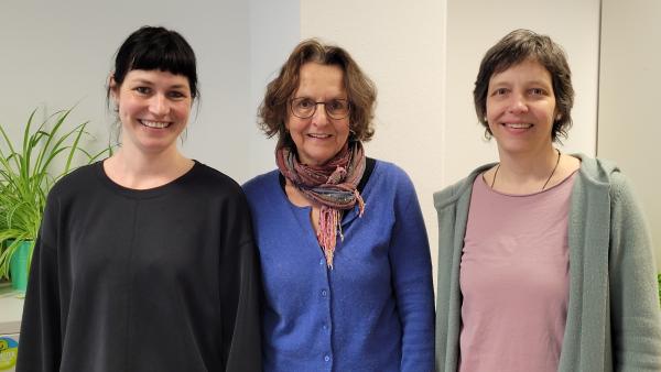 Dominika Rödig (v. l.), Bernarda Deufel, Sonja Sobotta