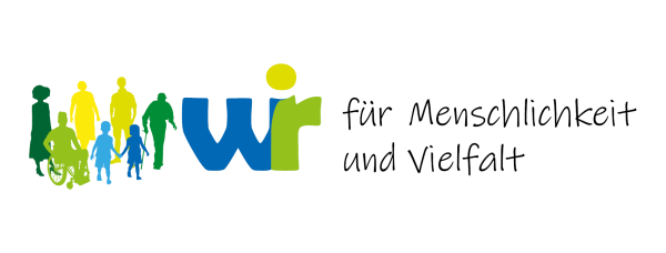 Bunte Menschengruppe