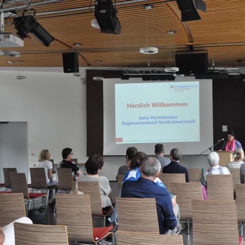 Begrüßung durch Ute Hötzer