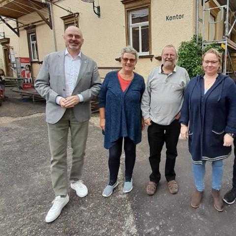 Gruppenbild einiger Teilnehmer*innen