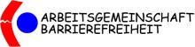 Logo der Arbeitsgemeinschaft Barrierefreiheit Rhein-Neckar e. V.