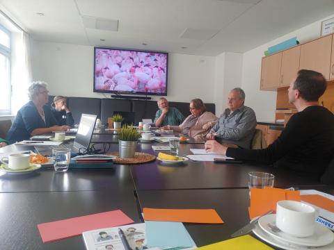 Die Regionalverbundsprecherin und die Kreisverbände im Austausch